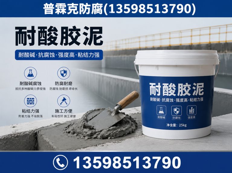 解放区耐酸胶泥展示图